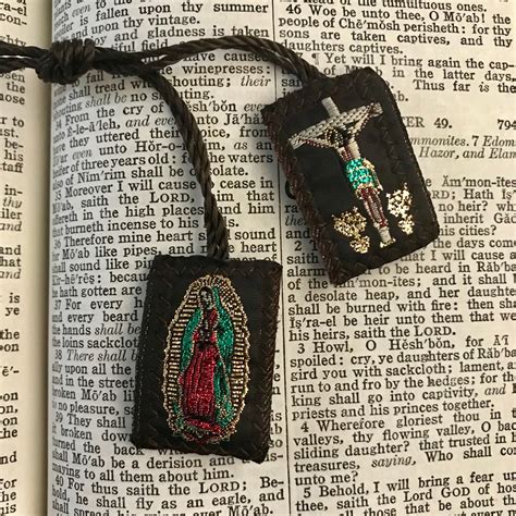 catholic scapular necklace